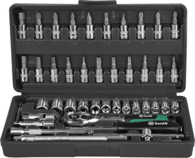 

Универсальный набор инструментов, Хром БАК07075