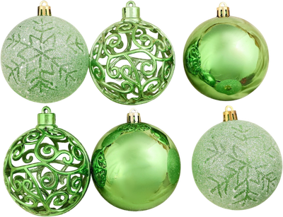 

Набор шаров новогодних, Эстер снежинки / 9510513