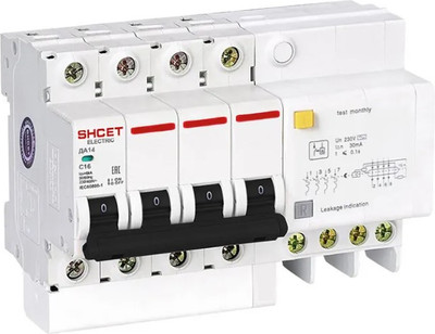 

Дифференциальный автомат, ДА 14 4Р 32А 300мА (6кА) / S0000466