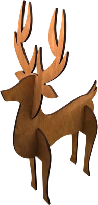 

Фигура новогодняя, Олень 48см