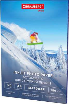 

Фотобумага, Extra А4 180г/м2 / 364487