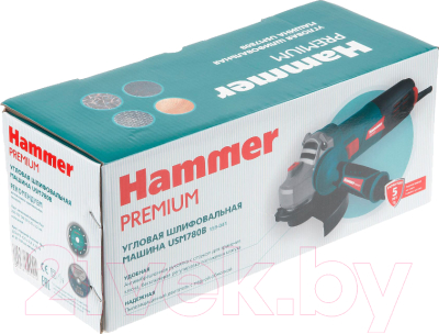 Угловая шлифовальная машина Hammer Premium USM780B