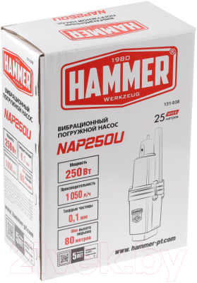 Скважинный насос Hammer NAP250U (25)