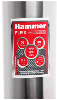 Скважинный насос Hammer NAP600/39S