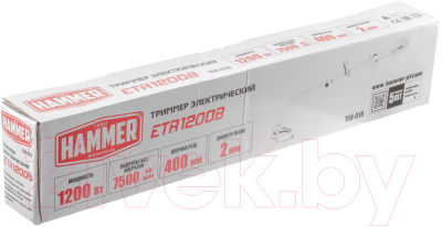 Триммер электрический Hammer ETR1200B