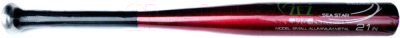 Бейсбольная бита ZEZ Sport BS-21 (красный)