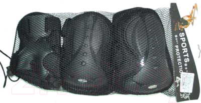 Комплект защиты ZEZ Sport 1542XL (черный)