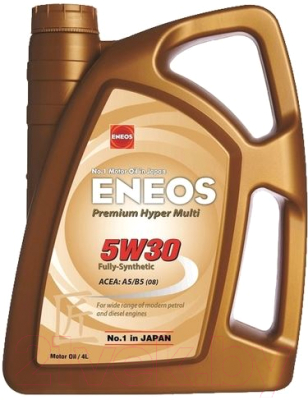 Моторное масло Eneos Premium Hyper Multi 5W30 (4л)
