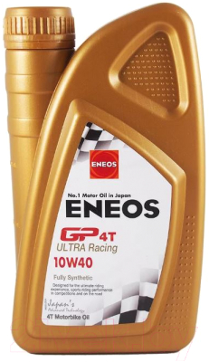 

Моторное масло Eneos, GP4T Ultra Racing 10W40