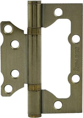 

Комплект петель дверных, Isparus накладная универсальная 800-4" FHP AB 100х74х2.5