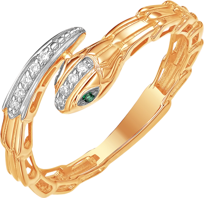 

Кольцо из красного золота, П1217-441К14