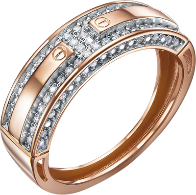 

Кольцо из красного золота, П12112-024К14