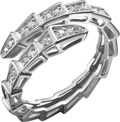 

Кольцо из белого золота, П12112-014К14Б