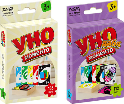 

Набор игр, Уно Моменто 2в1 / НИ_67063