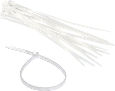 Стяжка для кабеля Свет 3.6x250 / 30867 (100шт, белый) - 