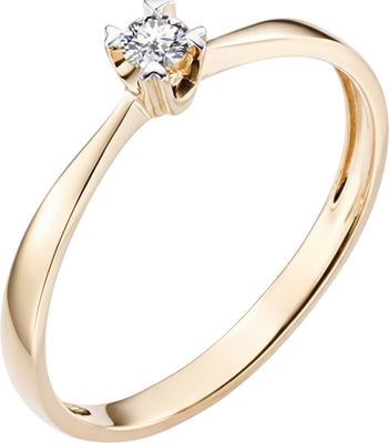 

Кольцо из красного золота, П1216-074К14