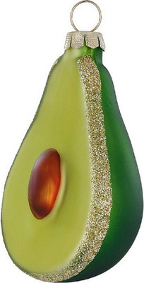 

Елочная игрушка, Figural Glass Ornaments Авокадо / 64913H120