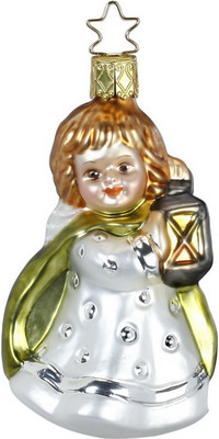 

Елочная игрушка, Heavenly Messengers Ангел с фонарем / 10026S015