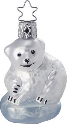 

Елочная игрушка, Animals around the World Белый медвежонок / 10021S015