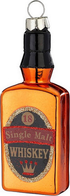 

Елочная игрушка, Figural Glass Ornaments Виски / 64930H120