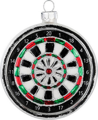 

Елочная игрушка, Figural Glass Ornaments Дартс / 64896H120