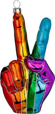 

Елочная игрушка, Christmas Party Знак победы / 64994H600