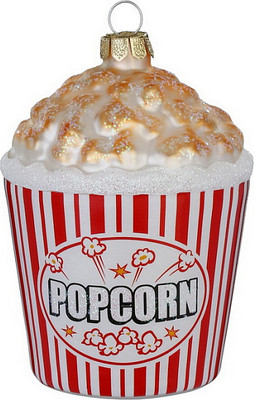 

Елочная игрушка, Figural Glass Ornaments Попкорн / 65017H120