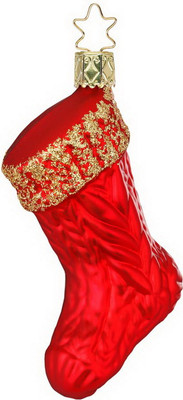 

Елочная игрушка, Wish for Christmas Рождественский носок / 10083S020