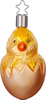 

Елочная игрушка, Enchanting Spring Цыпленок в скорлупе / 10074S022