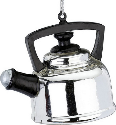 

Елочная игрушка, Figural Glass Ornaments Чайник / 64782H120