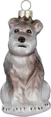 

Елочная игрушка, Figural Glass Ornaments Шнауцер / 64925H120