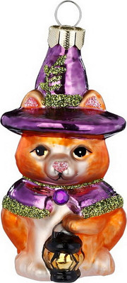 

Елочная игрушка, Magic Forest Кот-волшебник / 64978H120