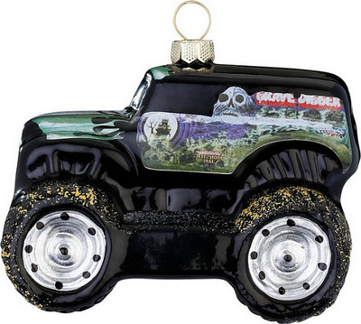 

Елочная игрушка, Figural Glass Ornaments Монстр-трак (машина) / 65047H120