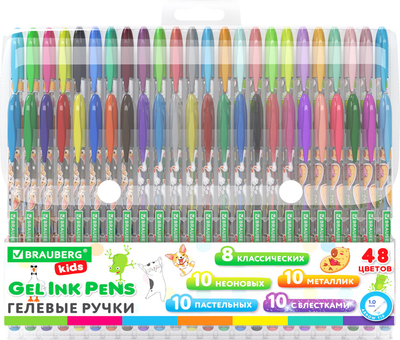 

Набор гелевых ручек, Kids. Cute Animals / 144449