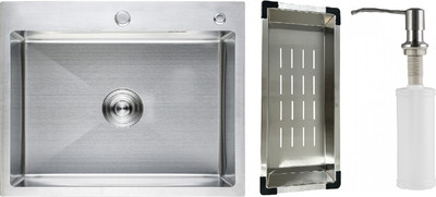 

Мойка кухонная, Best Silver 6050 K-1 Black SD-1 Silver