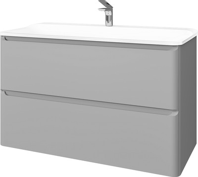 

Тумба под умывальник, Welto 100 / Wel.01.100.2/P/GRS/RL