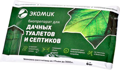 

Биоактиватор, Экомик для дачных туалетов, септиков, компоста