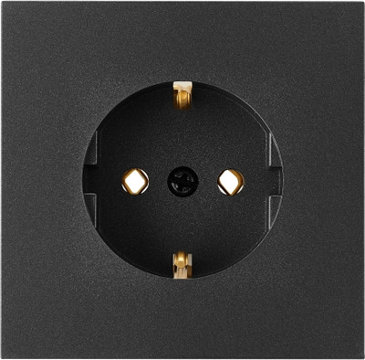 Розетка Bylectrica РС16-1602 (графит) - 