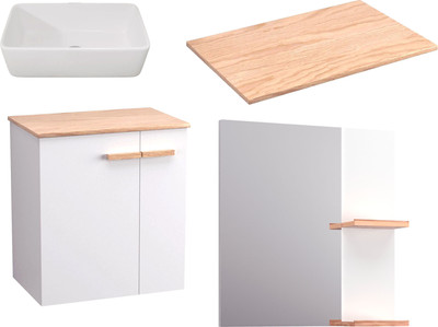 

Комплект мебели для ванной, Adri тумба, столешница, раковина 21674A