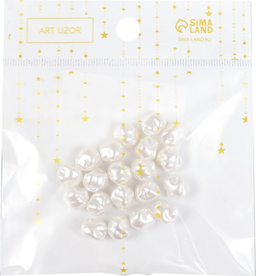 

Набор бусин декоративных, Неровный жемчуг / 6248066