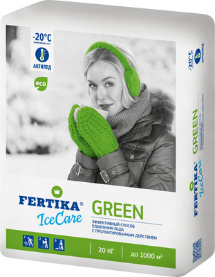 

Противогололедный реагент, Icecare Green