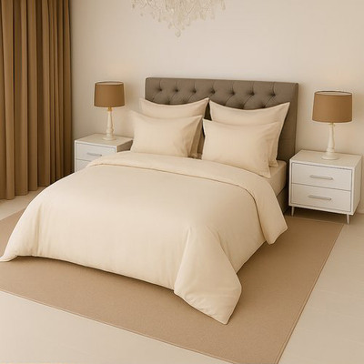 

Комплект постельного белья, Евро Темно-синяя коллекция на резинке OS-009