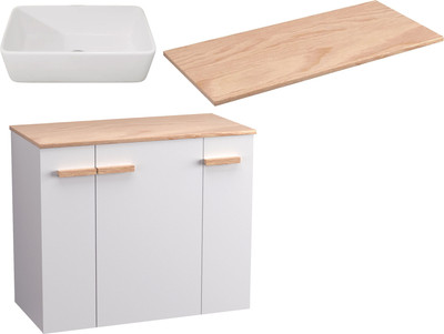 

Комплект мебели для ванной, Adri тумба, столешница, раковина 21674A