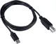 Кабель Гарнизон GCC-USB2-CMBM-1.8M (1.8м, черный) - 