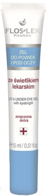 

Гель для век Floslek, Lid & Under Eye Gel With Eyebright