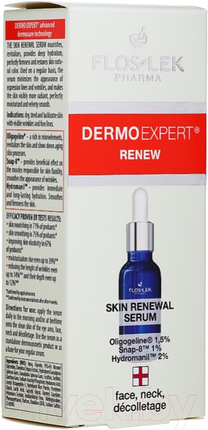 Сыворотка для лица Floslek DermoExpert Skin Renewal Serum