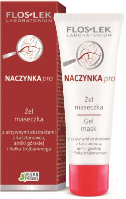 Маска для лица гелевая Floslek Dilated Capiliaries Line Gel Mask (50мл)