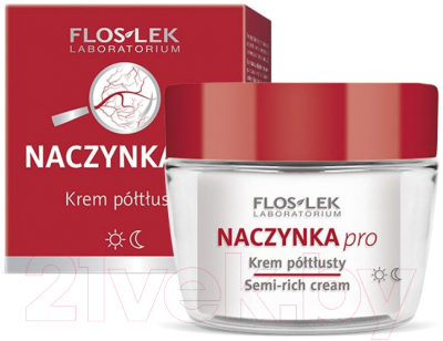 Крем для лица Floslek Dilated Capiliaries Line Semi-Rich (50мл)