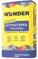 

Штукатурка выравнивающая, Гипсовая