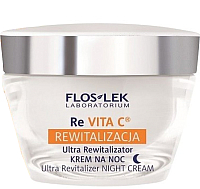 Крем для лица Floslek Re Vita C Revitalization Ultra Revitalizer Night cream 40+ (50мл) - 